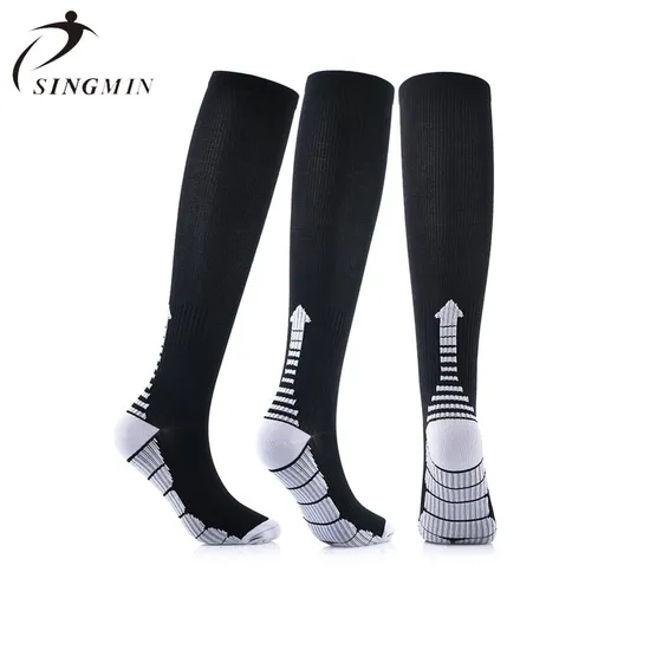 Cushion Compression OEM Mens Tube Custom Soccer Football Basketball Cotton Running Sport Socks