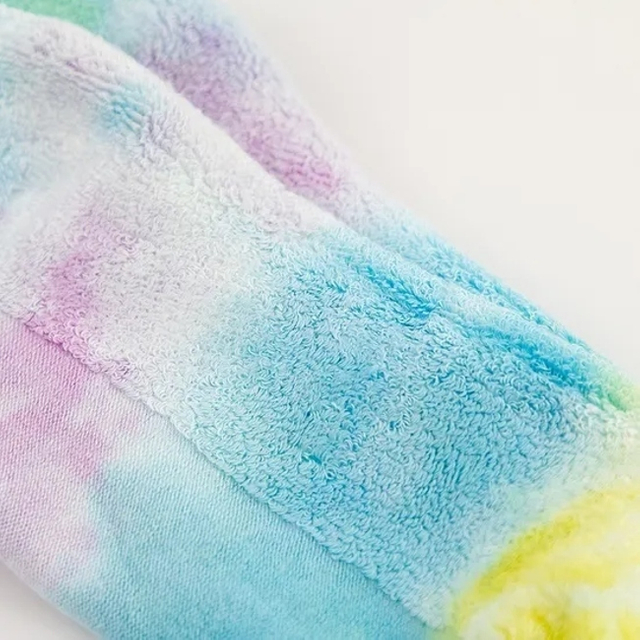 Unisex Men Women Wholesale Compression Cotton Silver Diabetic Tie Dye Socks