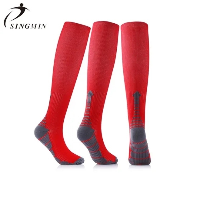 Cushion Compression OEM Mens Tube Custom Soccer Football Basketball Cotton Running Sport Socks
