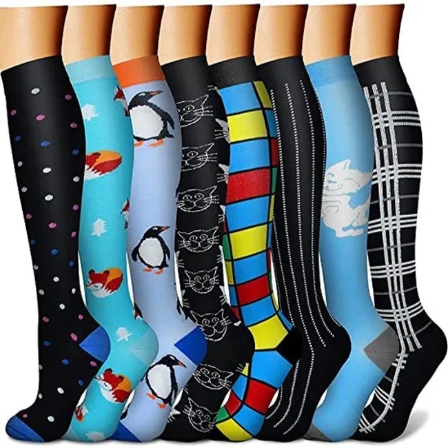 Varicose Veins Stocking Compression Sock Athletes Compression Sports Socks Medical Sport Compression