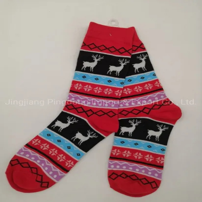 Love Men′s Korean Autumn and Winter Business Solid Color MID-Tube Cotton Socks