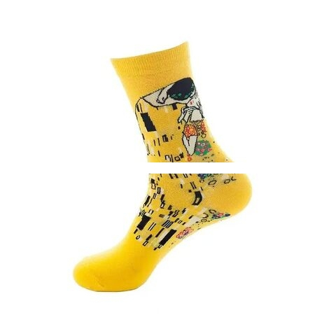 Modern Unisex Trendy Literature Fashion Socks Comfortable Cotton Crew Custom Made Durable for Spring Season with Logo on Bottom