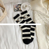 Autumn Winter Women s Mid Calf Socks Comfortable Warm Velvet Crew Length Thickened Cute Dog Print Soft Delicate Velvet