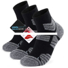 Athletic Running Sports Coolmax Moisture Wicking Seamless Socks for men