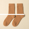 Woolen socks, thickened socks, men s mid length socks, winter warm woolen loop socks, men s and women s winter styles