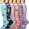 Easy to Wear and Take off Knee-High Compression Socks