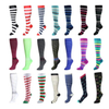 Sports Knee High Compression Socks Men Cycling Fitness Work-out Gym Running Football Soccer Custom Design Socks