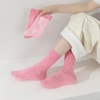 Stylish Compression Cotton Crew Socks for Women - OEM Logo