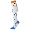 OEM New Fashion Customized Knitted Embroidered Compression Sock
