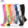 Women Sports Compression Socks Nursing Men Varicose Veins Pregnancy Stockings Athletic Football Running Knee-Highs Funny Socks
