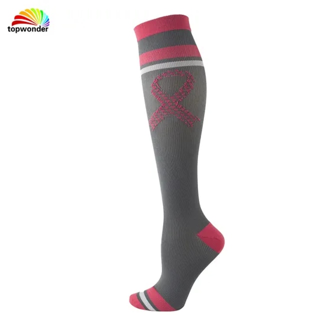 Customize and Wholesale All Sorts of Compression Nurse Medical Fitness Sock in Many Designs and Low Prices