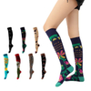 Soft and Comfortable Compression Socks Happy Design High Elastic Breathable Socks