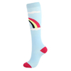 New Fashion Best Selling Customized Logo Sports Compression Socks Multi Colors Athletic Sustainable Non Slip Running Compression Socks