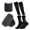 Personality Custom Soccer Shin Guard and Football Compression Sock Sleeve Soccer Grip Socks Set