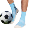 Cotton Breathable Comfort Compression Soccer Sport Anti Slip Training MID Calf Sports Socks for Men