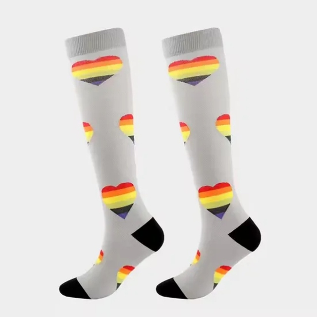 Sports Pressure Hosiery Outdoor Cycling Hosiery Stock Knee Protection Compression Socks