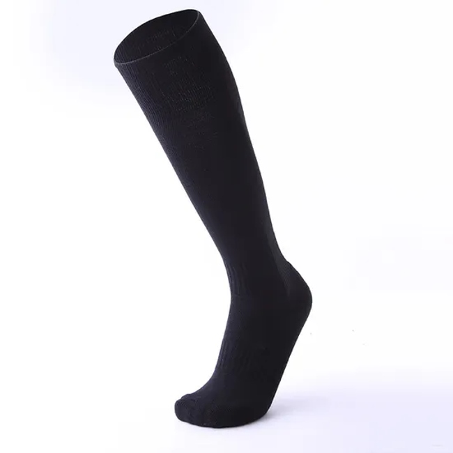 Unisex Custom Compression Socks with Logo and Pattern for Men Women High Knee Nurse Soft Socks