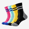Quick Dry Nylon Soccer Football Basketball Rugby Socks Wholesale Custom Logo Compression Crew Men Women Terry Cushion Sports Socks Manufacturer
