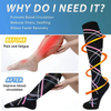 Compression Socks Athletic Men Women Best Graduated Breathable Nursing Socks Fit for Running Hiking Flight Travel for Athelete