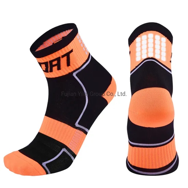 High Quality Quick Dry Custom Logo Socks Mountain Kids Bicycle Sports Socks Reflective Compression Bicycle Cycling Socks