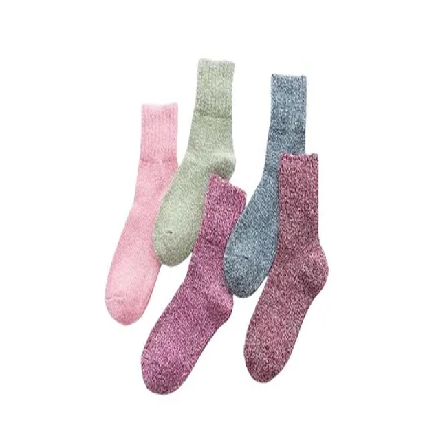 Customize All Sorts of Winter Thermal Thick Sock Winter Melange Thermal Sock Winter Merino Wool Sock in Many Designs, Colors and Sizes