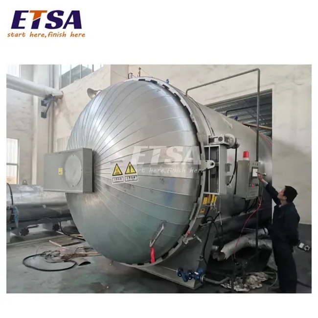 Small Cable Tire Retreading Line Rubber Autoclave Vulcanization Tank Machine