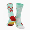 Custom 20-30mmhg Sport Medical Knee High Socks Running Cycling Nurse Football Flag Compression Socks