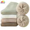 Customize and Wholesale Plain Solid Color Thick Thermal Winter Terry Sock in Many Colors and Sizes at Low Prices