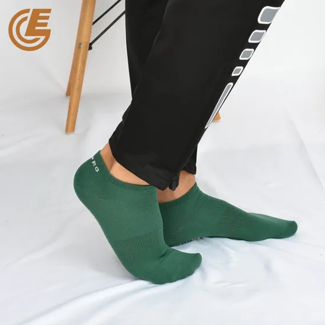 Qlm-321-8 Quick Dry Cotton Anti Slip Socks Compression Ankle Fashion Socks
