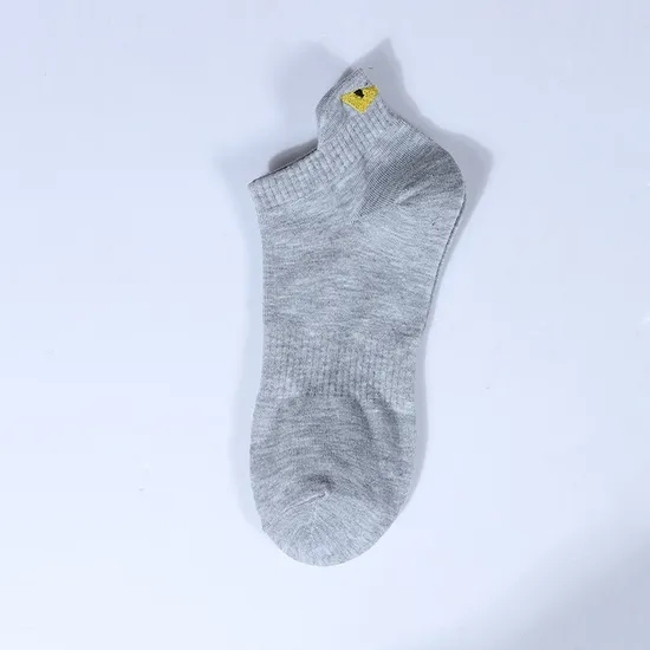 Socks Men′s Short Socks Summer Thin Sweat Absorbent Anti-Oduor Quick Drying Little Monster Shallow Socks Trendy Hundreds of Small Lift Ear Short Socks