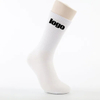 Customized Design Logo Solid Custom Color White Manufacturers Athletic Men Cotton Crew Socks