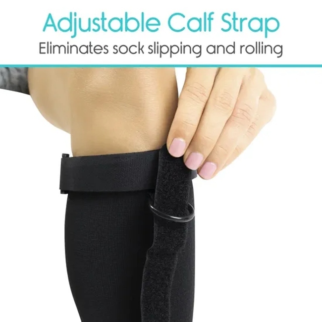 Medical Compression Single Night Sock for Foot Drop, Plantar Fasciitis Socks