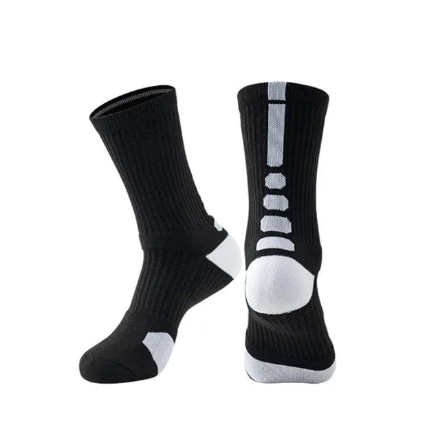High Quality Custom Logo Men Compression Sports Basketball Socks
