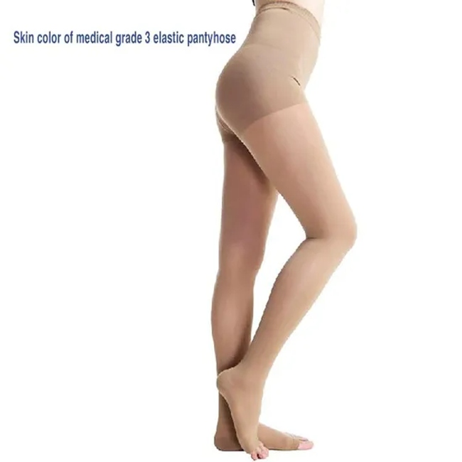 Funny Colorful 1520 Mmhg Running Athletic Knee High Compression Socks