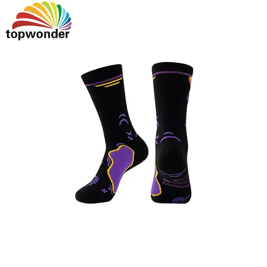 Customize All Sorts of Fashion Crew Sock Sports Sock Running Sock Athletic Sock in All Designs, Sizes and Material