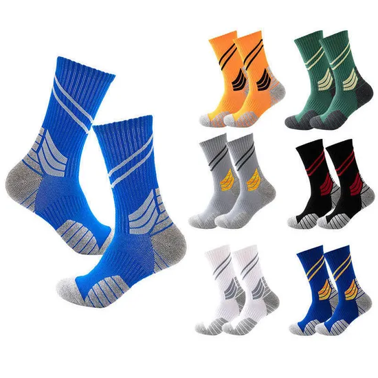 Custom Logo Super Elite Mens Basketball Athletics Running Sports Socks