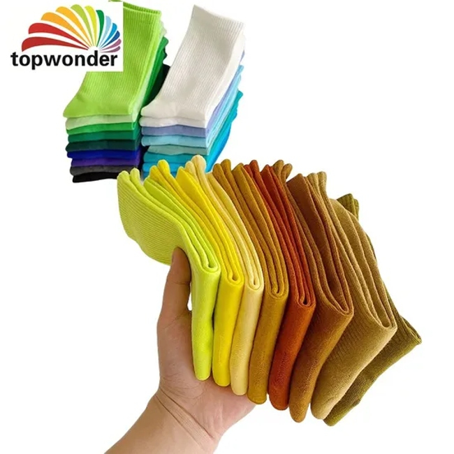 Customize All Colors of Sock Candy Color Sock Stripe Sock in Many Colors, Sizes and Material