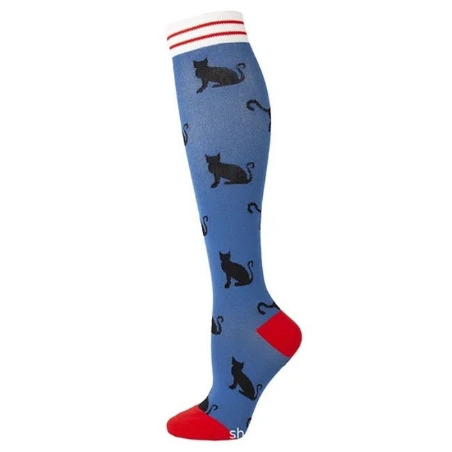 Comfortable Compression Socks Custom Your Logo Standard Summer Autumn Sports Men and Women Athletic Socks