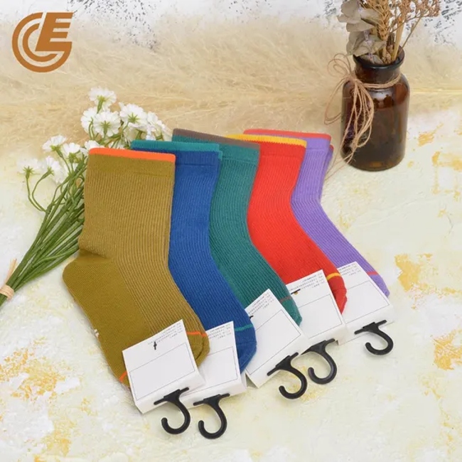 Qlm-192-7 Pilates Compression Sports Wear Cotton Running Socks for Woman
