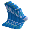Custom Men Cotton Cushion Compression Running Ankle Crew Sports Socks