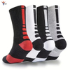 Wholesale Compression MID-Calf Cotton Sport Sock Men′s and Women′s Breatheable Running Socks