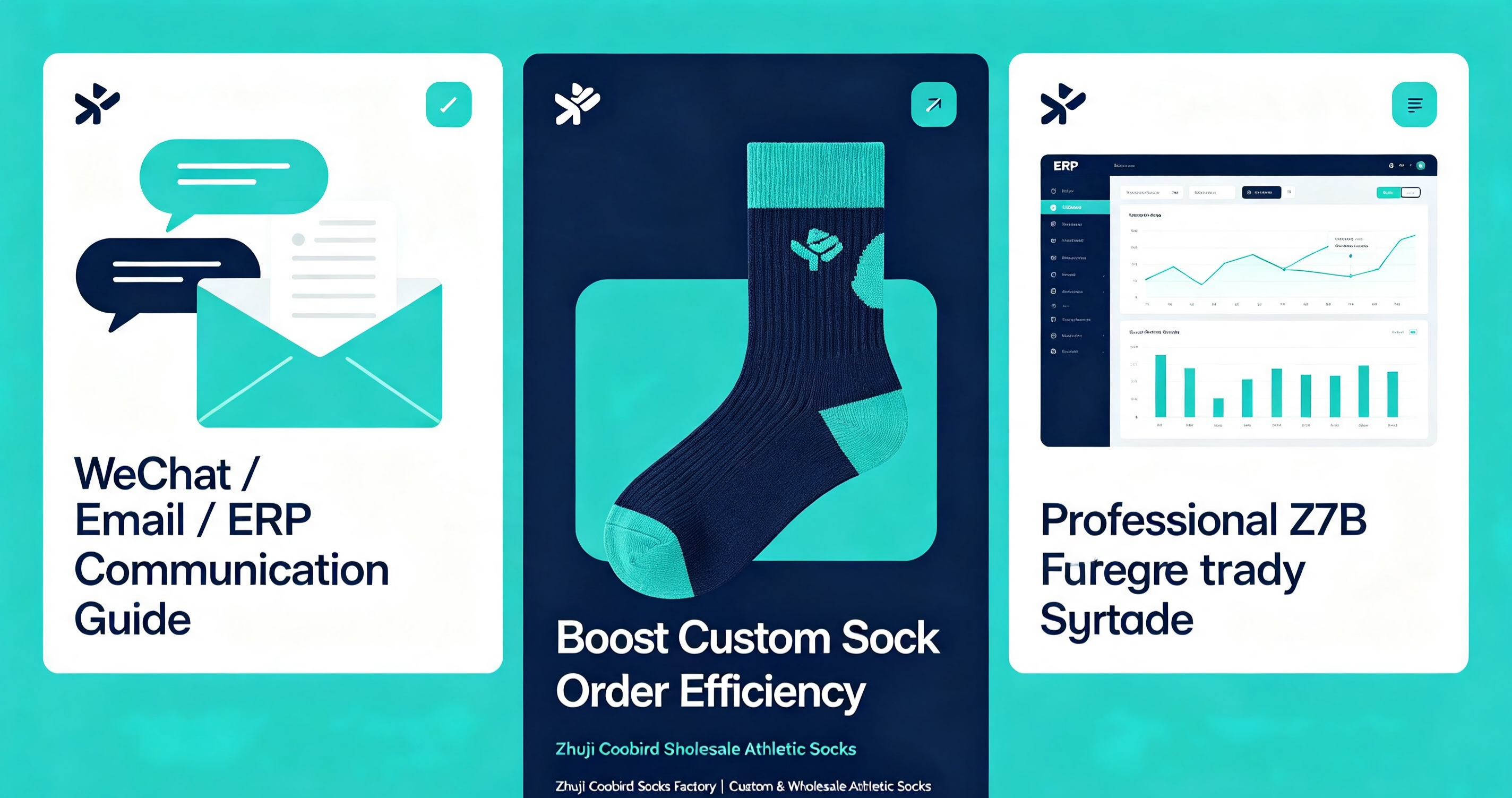 WeChat / Email / ERP: Choose the Most Efficient Communication Tool With Socks Factories