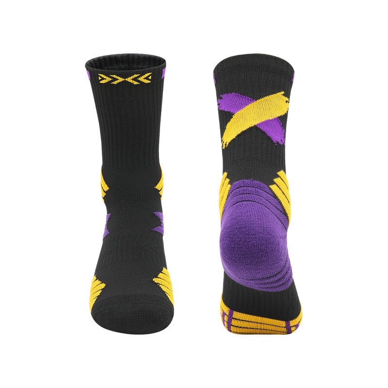 high quality Practical Basketball Socks for Man Kids Thickened Towel Bottom Professional Medium Tube Sports for Elite Running 