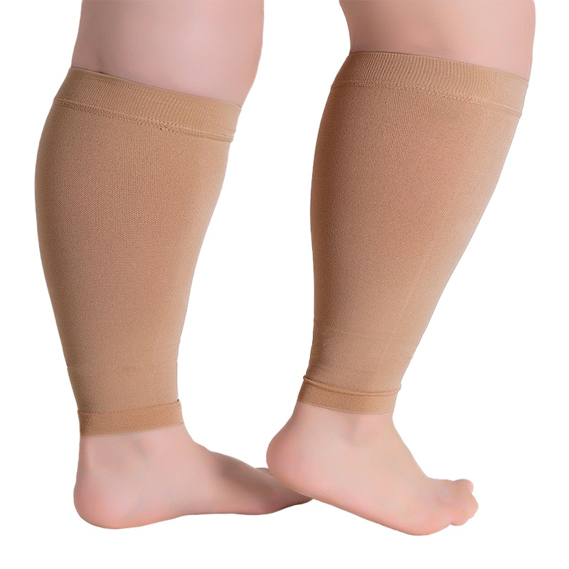 top-tier buyer Fitness Running Compression Sleeves Leg Calf Men -mmHg Toeless Stockings Medical Varicose Veins 