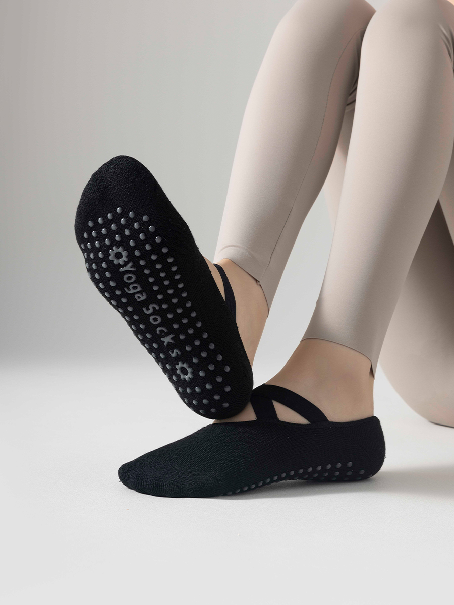 Innovation women's yoga socks, skipping rope sports socks, Pilates indoor anti slip floor 