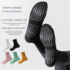 distributor Dispensing Yoga Socks Pilates Sports Socks for Women with Grip Barefoot Exercise Non-slip 