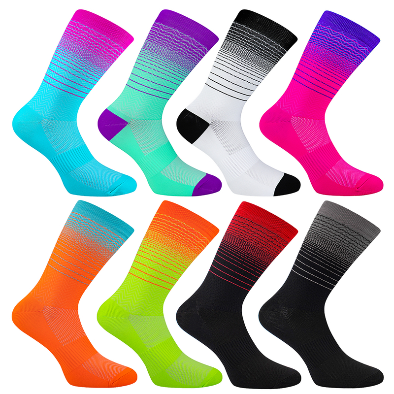 New Arrival Men's Sports Compression Socks Varicose Veins Cycling Socks Nursing Running Compression Socks Nurse Outdoor Natural 