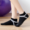 Sale Yoga Socks for Women Cotton Silicone Anti-slip Ballet Pilates Sock No-Show Backless Breathable Bandage Dance Sport 