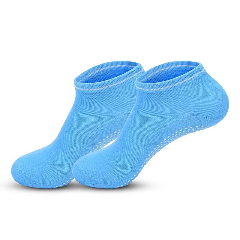 OEM Women Anti-Slip Sock trampoline Yoga Sock Cotton Breathable Short Socks Elasticity Sport Boy Girl Outside Sport Socks 