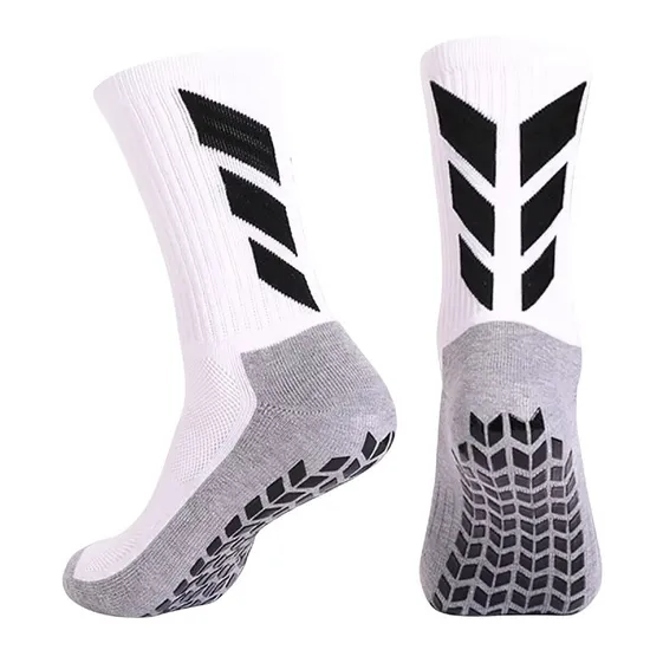 High Quality Designer OEM Cycling Men Sports Sokken Calcetines Sock-Stocking Crew White Grippy Socks Soccer Custom Logo Anti Slip Grip Socks Football